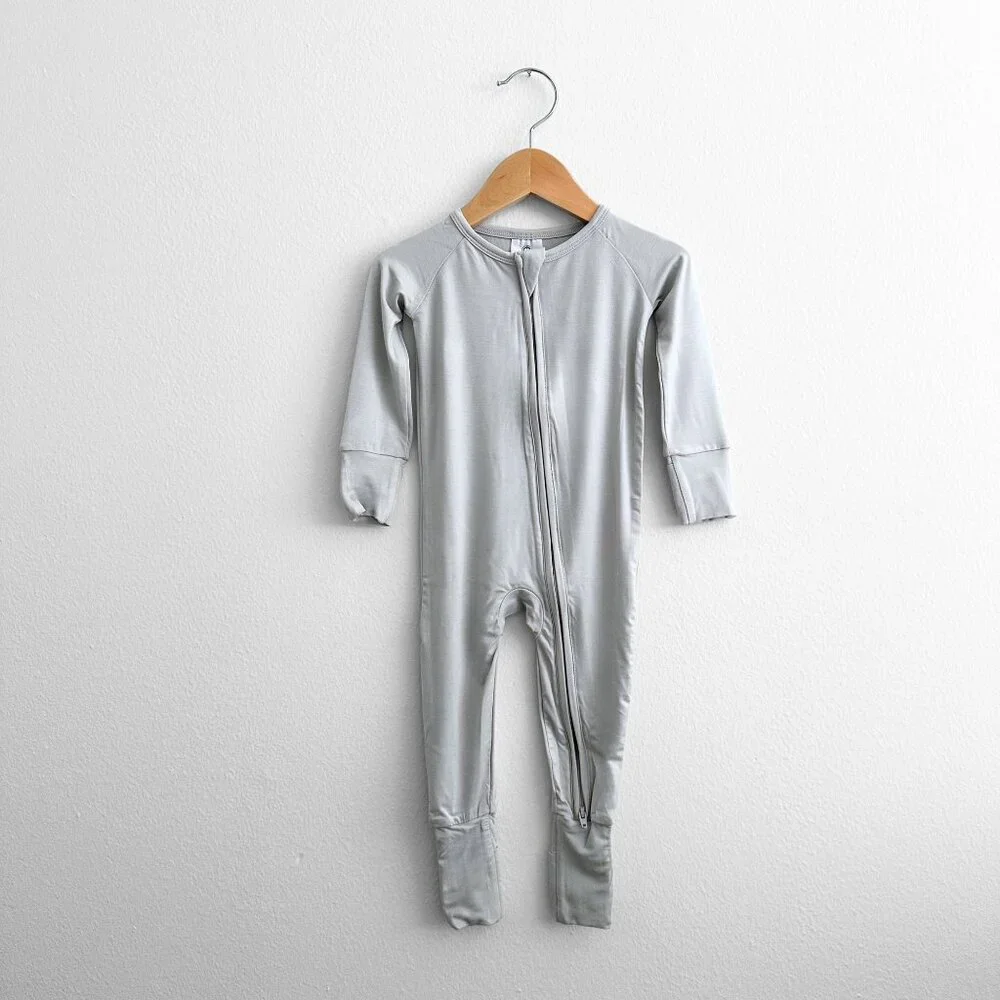 NWT Cute Baby Sleep N' Play Soft Bamboo Pajamas One-piece Bodysuits Set 18-24M